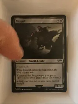 MTG Nazgul LTR #337 Normal Card, Near Mint Condition - Image 1