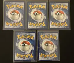 Pokemon Blue Card Lot (5) Cards: Pokemon GX Sun & Moon Era - Image 2