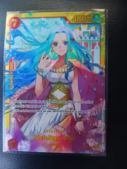 OP04-118 SEC One Piece Card Game Nefeltari Vivi Kingdoms Of Intrigue English💎💎 - Image 1