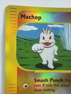 Pokemon TCG Machop Skyridge Reverse Holo 74/144 E Reader Vintage WotC Card MINT - Image 2