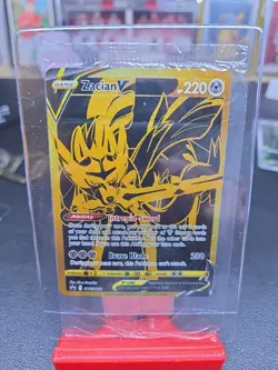 Zacian V - SWSH076 - Pokemon Sword & Shield Promo Ultra Rare Card (SEALED) NM - Image 1