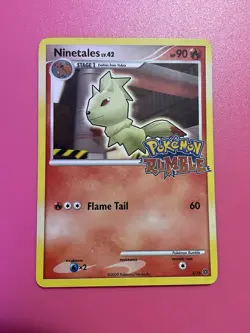Pokemon Ninetales Rumble Promo Regular Card 3/16 English 2009 - Image 3