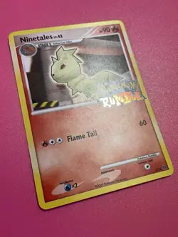 Pokemon Ninetales Rumble Promo Regular Card 3/16 English 2009 - Image 4