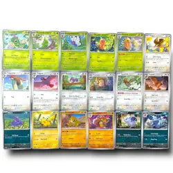 Pokemon 151 Common & Uncommon ONLY COMPLETE BASE Set 128 Cards NM - Image 3