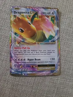 Pokemon TCG Dragonite EX 72/108 Ultra Rare Evolutions Card - Image 2