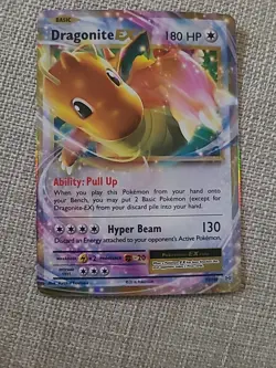 Pokemon TCG Dragonite EX 72/108 Ultra Rare Evolutions Card - Image 3