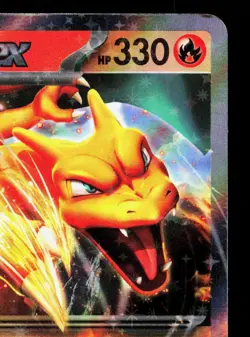 Charizard EX 006/165 151 LP Japanese Pokemon Card TCG - Image 3