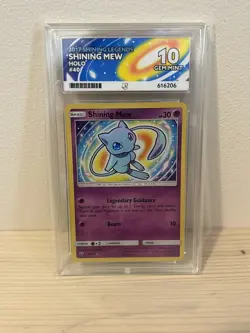 Shining Mew Holo Shining Legands 40/73, ACE 10 Pokemon Card - Image 1