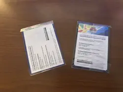 SEALED PIKACHU 101 & 190 SVP Black Star Promo League Play Pokemon Card WORLDS - Image 2