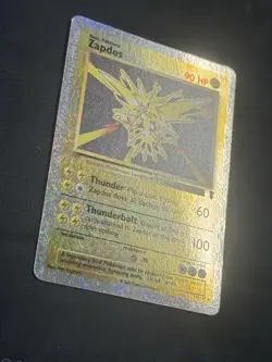 NM Zapdos Reverse Holo Rare 19/110 Legendary Collection Pokemon Card - Image 4