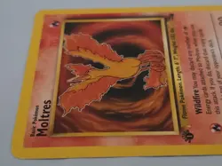 Moltres 1999 Pokemon Fossil 1st Edition Non Holo Card #27 - Image 3