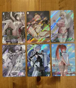 Nikke Nivel Arena Cards Lot, NM/M, UR Holo, SB01, Special Booster, Textured - Image 1