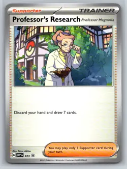 SV: Scarlet & Violet Promo Cards #223 Professor's Research - Image 1