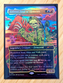 Animar, Soul of Elements (Rainbow Foil) 1891 Secret Lair Drop Series NM MTG - Image 1