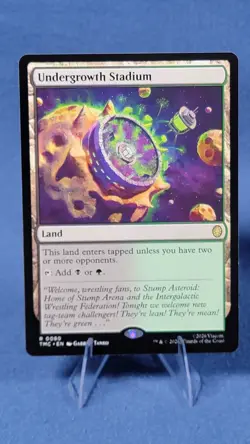 Undergrowth Stadium Commander TMNT TMC 0080 R Rare Regular NM MTG Magic B - Image 1