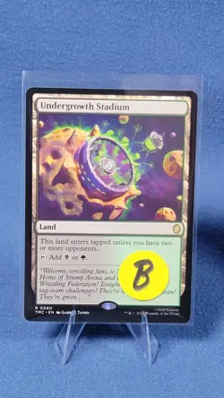 Undergrowth Stadium Commander TMNT TMC 0080 R Rare Regular NM MTG Magic B - Image 3