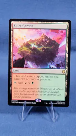 NM Spire Garden, MTG, TMNT Commander, Magic the Gathering, D - Image 1