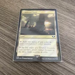 ​​​Command Tower (270) (Surge Foil) [Universes Beyond: Warhammer 40,000] - MTG - - Image 1