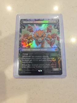 Triceraton Commander (Showcase) Teenage Mutant Ninja Turtles Foil - MTG - Image 1