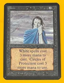 MTG GLOOM Alpha (OldManMTG 013-629) - Image 1