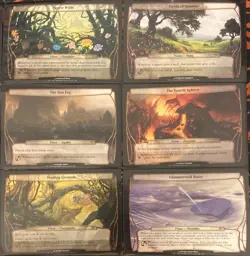 🔥 Complete LP 2009 Planechase Plane Set + large Sleeves + Bonus Lands/ Case - Image 2