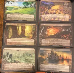 🔥 Complete LP 2009 Planechase Plane Set + large Sleeves + Bonus Lands/ Case - Image 3