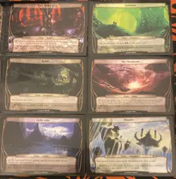 🔥 Complete LP 2009 Planechase Plane Set + large Sleeves + Bonus Lands/ Case - Image 4