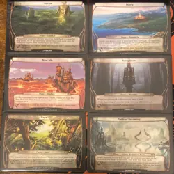 🔥 Complete LP 2009 Planechase Plane Set + large Sleeves + Bonus Lands/ Case - Image 5