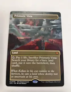 MTG Prismatic Vista NM (Borderless) - SPG Outlaws of Thunder Junction - #38 - Image 1