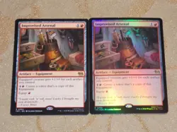 MTG Improvised Arsenal x2 Rare TNMT FOIL x1 NM Low S&H - Image 1