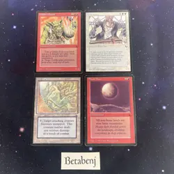1x MTG The Dark Complete Set (119/119) - Goblin Wizard, Blood Moon, Maze, etc. - Image 1