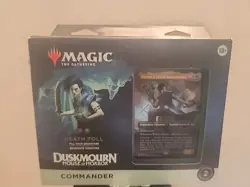 MTG Duskmourn House of Horror Death Toll Commander Deck New SEALED - Image 1