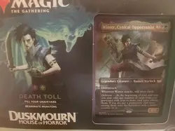 MTG Duskmourn House of Horror Death Toll Commander Deck New SEALED - Image 2