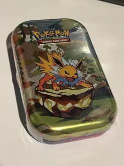 Pokemon Prismatic Evolutions Mini Tin - Leafeon/Flareon/Jolteon Factory Sealed - Image 1