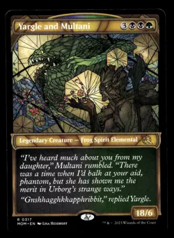 Yargle and Multani (Showcase) 317 R March of the Machine - Image 1