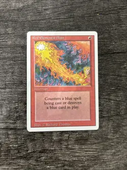 MTG 1x Red Elemental Blast x1 LP Revised Edition - Image 1