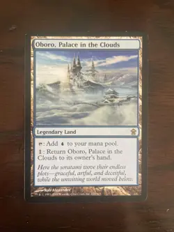 MTG Oboro, Palace in the Clouds Saviors of Kamigawa #164 Magic: The Gathering - Image 1