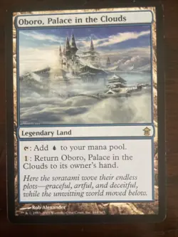 MTG Oboro, Palace in the Clouds Saviors of Kamigawa #164 Magic: The Gathering - Image 2