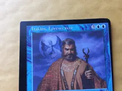 Twisted Miscut Hakim, Loreweaver Mirage Misprint MTG Magic GENUINE Commander EDH - Image 2