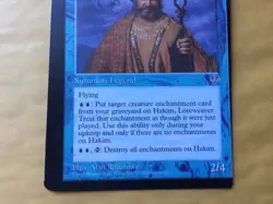 Twisted Miscut Hakim, Loreweaver Mirage Misprint MTG Magic GENUINE Commander EDH - Image 3
