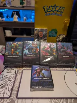 MTG x TMNT Turtle Team-Up: 4 Hero Decks + 1 Enemy Deck - Brand New Sealed Set - Image 1