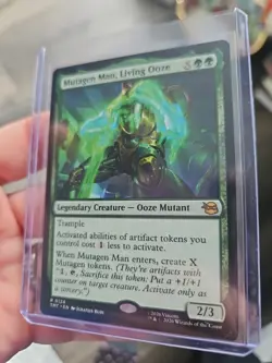 MTG TMT Mutagen Man, Living Ooze Teenage Mutant Ninja Turtles R 124 - Image 2