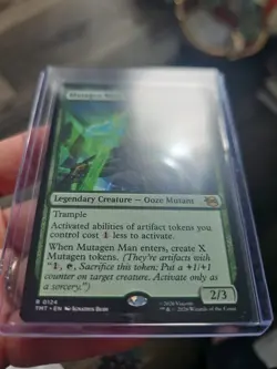 MTG TMT Mutagen Man, Living Ooze Teenage Mutant Ninja Turtles R 124 - Image 3