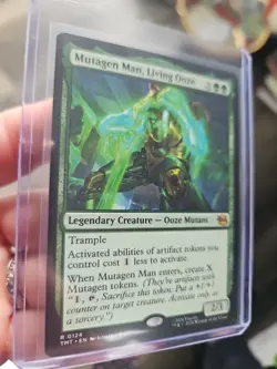 MTG TMT Mutagen Man, Living Ooze Teenage Mutant Ninja Turtles R 124 - Image 4