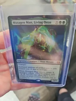MTG TMT Mutagen Man, Living Ooze Teenage Mutant Ninja Turtles R 124 - Image 5