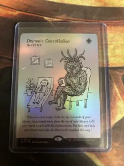 Demonic Consultation Secret Lair Drop Foil Edition - Image 1