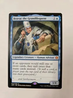 Bruvac the Grandiloquent Jumpstart Regular Mythic. NM. 010. - Image 2