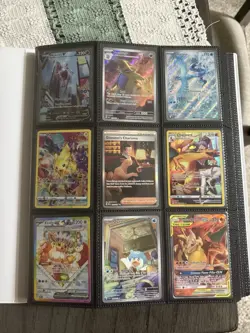 Pokemon Binder Collection Lot GREAT VALUE! IR, AR, Ex, SR and More! - Image 1