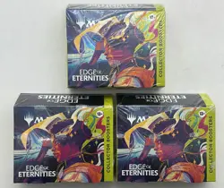 Lot of (3) Magic The Gathering Edge Of Eternities Collector Boosters SEALED #1 - Image 1