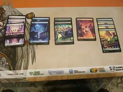 34 TMNT Full Art Lands 22 FOIL 6 Surge Foils Pizza Lands 12 Reg MTG See Below 🔥 - Image 3